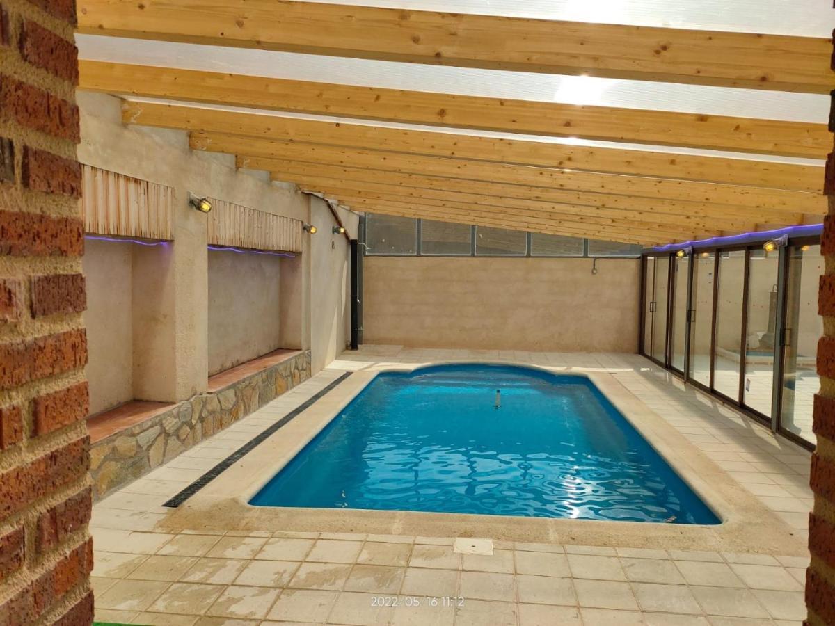 Casa Rural Banos Del Rey Con Piscina Climatizada Vega de Santa Maria Bagian luar foto